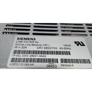 Filtro de Línea Siemens, Módulo Activo 3AC 380-480V, Filtrado de Energía Industrial - Product Image 2