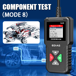 Herramienta de Diagnóstico para Automóviles, Monitor de Pantalla, Prueba y Preparación I/<span class=keywords><strong>M</strong></span>, Escáner OBD II Automotriz, Herramientas de Diagnóstico YA101 - Product Image 3