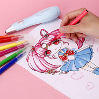 Tenwin 5602 simplicité aquarelle ensemble 36 pièces étudiant brillant vif eau couleur pinceau stylo Art marqueurs pour dessin