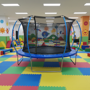 Cama elástica alta para gimnasio al aire libre de la mejor calidad, 6 pies, 8 pies, 10 pies, 12 pies, 14 pies, 16 pies, hecha de polipropileno PVC, precio de fábrica - Product Image 5