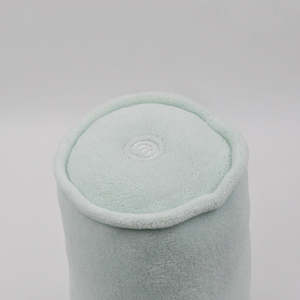 Oreiller de <span class=keywords><strong>massage</strong></span> cervical et lombaire électrique rechargeable en peluche bicolore luxueux pour la maison, le bureau, le canapé, le repos - Product Image 5