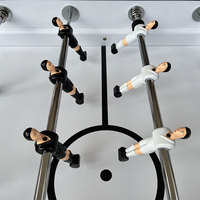 Table de baby-foot FDFIT de 14 mètres, style français, haut de gamme, en fibre de bois, personnalisable pour un jeu épuré