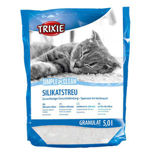 Litière granulée au silicate Trixie 5,0 L pour chats, contrôle des odeurs - Product Image 3
