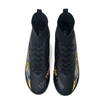 Nouvelle Arrivée Chaussures de Football à Crampons pour Hommes, Montantes, Protection Cheville, FG, pour Terrains Naturels, Confortables, Entraînement d'Élite