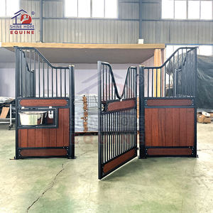 แผงกั้นคอกม้าภายนอกทำจากไม้ไผ่เคลือบสังกะสีแบบจุ่มร้อนเต็มแผ่น - Product Image 4