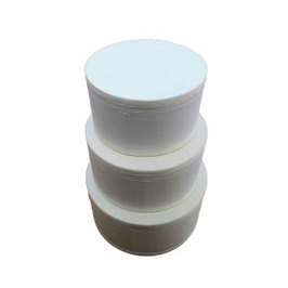 Scatola Rotonda in Lino - Product Image 1