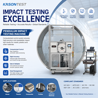Máquina Computarizada de Prueba de Impacto Charpy Izod para Ingeniería |   ASTM D256 ISO 179 ISO 180 GB/T 1843