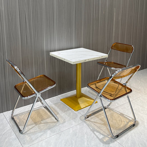 Ensemble table et chaises pour restauration rapide, snack, nouilles, barbecue, salon de thé, <span class=keywords><strong>café</strong></span>, usage commercial, économique, <span class=keywords><strong>en</strong></span> bois - Product Image 1