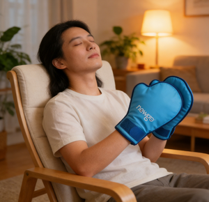 เย็นบำบัดนำมาใช้ใหม่น้ำแข็งแพ็คถุงมือมือร้อนหรือเย็นแพ็คในรูปร่างถุงมือ - Product Image 4