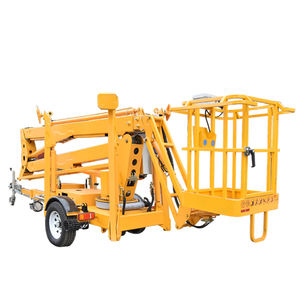 6m 8m 12m 14m 16m Anhänger-Arbeitsbühne LKW-Montierte Teleskoparbeitsbühne mit Korb - Product Image 6