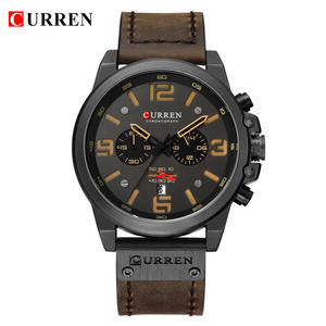 Reloj CURREN 8314, Marca de Alta Gama, Reloj de Pulsera de Cuarzo para Hombre, con Correa de Cuero y Fecha, Modelo 2021 - Product Image 6