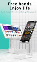 Support de téléphone portable de bureau universel pour IPhone IPad tablette réglable pliable Table support de support de bureau pour téléphone portable