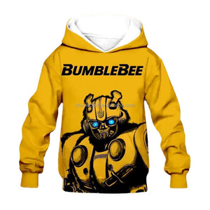 <span class=keywords><strong>Nueva</strong></span> Sudadera con Capucha 3D de Anime Bumblebee 2026 - Disfraz Infantil de una Pieza para Venta al por Mayor - Product Image 5