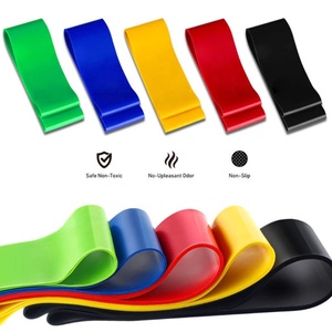 Lot de 5 bandes d'exercice à boucle de résistance extra larges sans latex avec guide d'instruction et sac de transport - Product Image 4