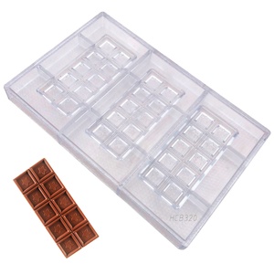 PC Khuôn Sô Cô La Cấp Thực Phẩm Polycarbonate Thiết Kế Thời Trang Khuôn Mẫu - Product Image 4