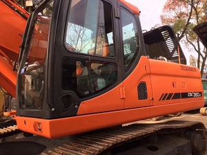 Excavadora de cadenas Doosan DX350LC de tecnología coreana con sistema hidráulico de alto flujo para canteras y movimiento de tierras pesadas - Product Image 4