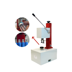 Máquina taponadora de botellas al por mayor, máquina taponadora de botellas de líquido Oral pequeña de escritorio semiautomática - Product Image 1