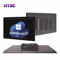 Computadora táctil industrial todo en uno de 27 pulgadas Intel 11th Core I7/i5/I3 Celeron IP65 Diseño a prueba de agua Diseño sin ventilador