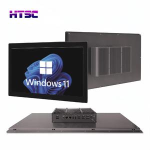 Computadora táctil industrial todo en uno de 27 pulgadas Intel 11th <span class=keywords><strong>Core</strong></span> I7/i5/<span class=keywords><strong>I3</strong></span> Celeron IP65 Diseño a prueba de agua Diseño sin ventilador - Product Image 2