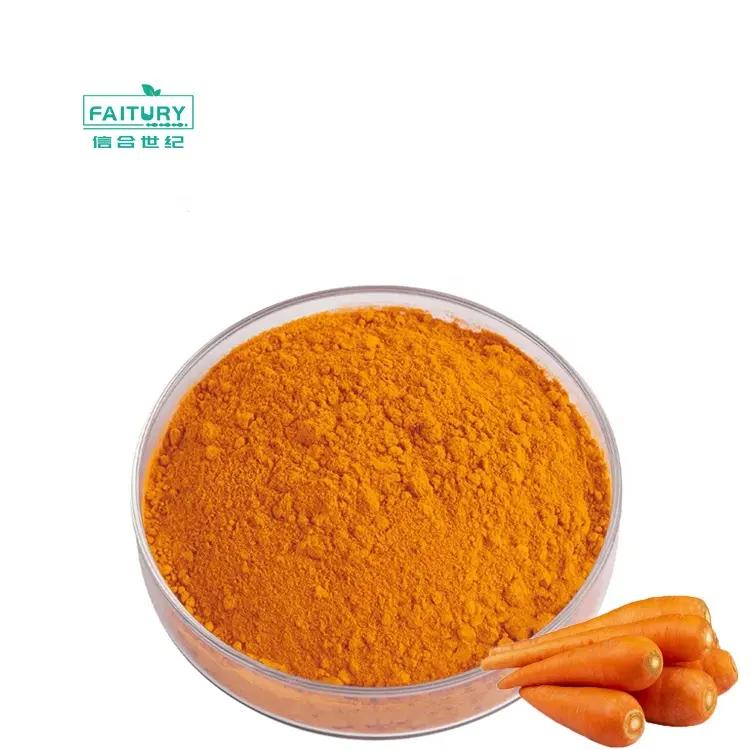 Nhà Máy Bán buôn thiên nhiên/Tổng hợp cấp thực phẩm Cà Rốt chiết xuất beta carotene 10% màu thực phẩm beta-carotene bột