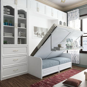 थोक रानी राजा डबल आकार डेस्क तह सोफे भिड़ाना बिस्तर के साथ सोफे फर्नीचर अलमारी के साथ सोफे फर्नीचर - Product Image 4