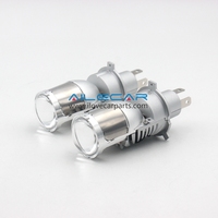 AILECAR F50 Mini projecteur LED pour voiture, branchement direct, lentille 6000K 2600LM 25W, compatible universel 12V, éclairage automobile