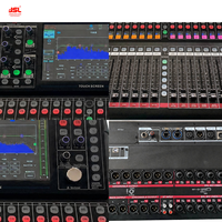 Console de mixage numérique Dante PM-20 Pro Audio, extensible jusqu'à 52 entrées pour les spectacles sur scène, le théâtre et les performances en direct