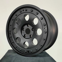 Jantes monobloc forgées sur mesure 18-22 pouces multi-trous 5x112 5x120 en alliage d'aluminium 6061-T6 noir mat à déport profond – Nouveauté