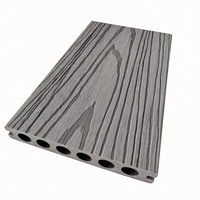Usine de terrasses en WPC, vente en gros de terrasses en WPC co-extrudé en teck, terrasses en composite bois-plastique imperméables et anti-UV pour l'extérieur