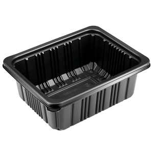 Boîte repas 3 compartiments en PP noir, qualité supérieure, prix compétitif, anti-fuite, pour le déjeuner - Product Image 3