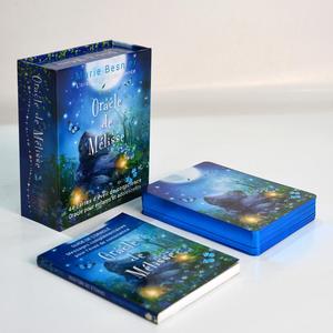 Cartes de tarot personnalisées en usine, haute qualité, pelliculage brillant, pour la croissance personnelle et la guérison psychologique, avec aimant - Product Image 1