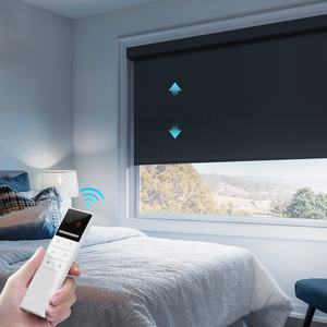 ZSTARR 제조 방수 내장 스마트 알렉사 블루투스 와이파이 투야 지그비 전동 정전 창 롤러 쉐이드 블라인드 - Product Image 2