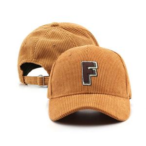 Gorra de Pana de Alta Calidad con Logotipo Personalizado, 6 Paneles, para Hombre y Mujer, Invierno, Cálida, Ajustable, Estilo Béisbol, Gorra de Papá - Product Image 4