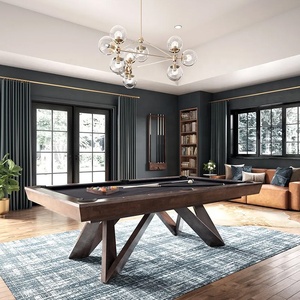 โต๊ะบิลเลียดแบบ Slate Bed คุณภาพระดับแข่งขัน ยี่ห้อ Popular Pick Site โครงสร้างแข็งแรงทนทาน เหมาะสำหรับใช้ในบ้าน ผับ และสถานที่อเนกประสงค์ - Product Image 2