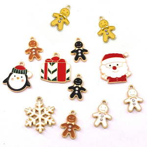 دبابيس المينا المخصصة عيد الميلاد سحر لصنع الحرف اليدوية ديي الأساور قلادة شجرة عيد الميلاد الأياميل المعلقات هدايا عيد الميلاد دبوس - Product Image 3