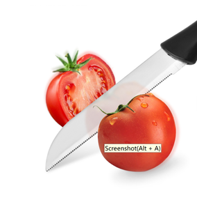 سكين مطبخ معدني متعدد الاستخدامات من الفولاذ المقاوم للصدأ، سكين تقشير مدمج، إصدار جديد 2024 من يوهانغ - Product Image 3