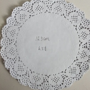 Manteles Individuales Redondos Blancos Mini <span class=keywords><strong>de</strong></span> 12 Pulgadas, Desechables, Resistentes a la Grasa, Ecológicos, Clásicos, <span class=keywords><strong>de</strong></span> Papel <span class=keywords><strong>con</strong></span> Encaje, para Pasteles, Tazas <span class=keywords><strong>de</strong></span> Café - Product Image 2