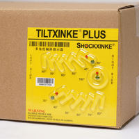 Autocollants d'avertissement anti-basculement XINKE, résistants à l'eau et aux UV, multi-angles, pour le transport logistique (formes octogonales en PET)