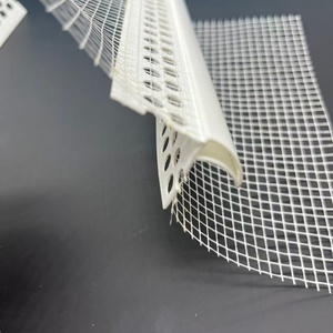 Nouvel arrivage : Profilé d'angle en PVC étanche type bec d'aigle avec maille découpable facile, 2 m, pour protection des coins <span class=keywords><strong>de</strong></span> mur DIY contre les fissures - Product Image 4