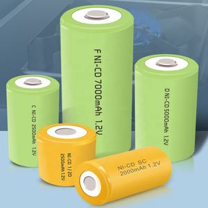 高温対応バッテリー SC C D ニッカド充電式 1.2V F 7000mAh Ni-CD バッテリーセル - Product Image 3