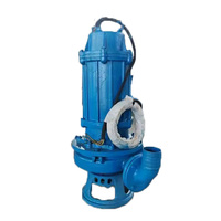 Utilisation de l'arrosage à haute pression alliage haute tête fonte pompe submersible centrifuge à un étage 22kw 5hp pompe à lisier des eaux usées
