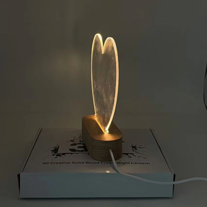 工厂库存清仓夜灯可写留言板礼品低价出售生日礼物亚克力夜灯 - Product Image 4