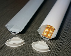 Super Good Quality Triangle <strong>Led</strong> Aluminum Profile 30*30mm for Shelf/Kitchen Cabinet <strong>Corner</strong> <strong>Lighting</strong> - Product Image 4