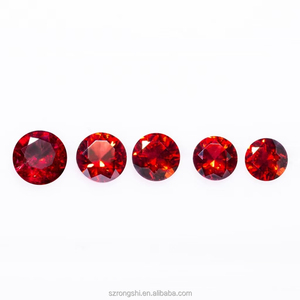 Gemas sueltas de la mina de Birmania de origen, corte de diamante redondo de calidad superior <span class=keywords><strong>A</strong></span> +, rubí Natural de sangre de Paloma de 2,6-2,9mm para Joyerí<span class=keywords><strong>a</strong></span> Fina - Product Image 1