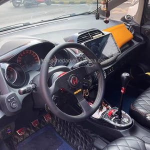 Nachrüsten Lenkrad 2 Knopf halter platten für Honda Civic Gen 8 FA1 FD1 FD2 Honda FIT Gen 2 GE8 Kohle faser halterung - Product Image 3