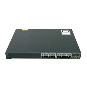 使用以太网交换机WS-C2960-24PC-L 24端口10/100M RJ45与POE 2SFP