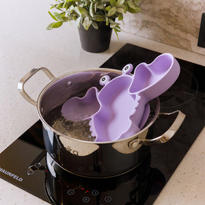 Assiette à ventouse divisée en silicone souple de qualité alimentaire, motif homard, pour bébé, vente en gros, en stock, la plus vendue, Es-Pro - Product Image 5
