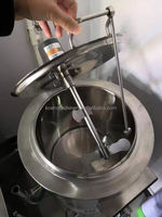 Réservoir de pasteurisation en acier inoxydable de qualité 100L Excellent prix pour l'usine laitière Production de fromage Chauffage du lait Stérilisation