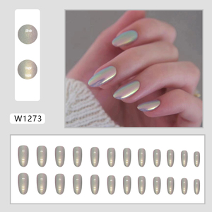 Vente en gros <span class=keywords><strong>Ongles</strong></span> à pression à pointe française personnalisés de luxe <span class=keywords><strong>Faux</strong></span> <span class=keywords><strong>ongles</strong></span> artificiels en <span class=keywords><strong>gel</strong></span> doux de haute qualité pour des manucures élégantes - Product Image 6