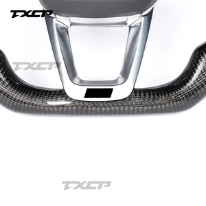 Volante de Fibra de Carbono Compatible con <span class=keywords><strong>Audi</strong></span> Q3 Q5 Q7 Q8 Q5L Q7L RSQ7 QSQ5 RSQ8 RSQ3 SQ5 A1 A3 <span class=keywords><strong>A4</strong></span> A5 A6 A7 A8 B9 B8.5 B8 R8 TT S6 S7 - Product Image 5